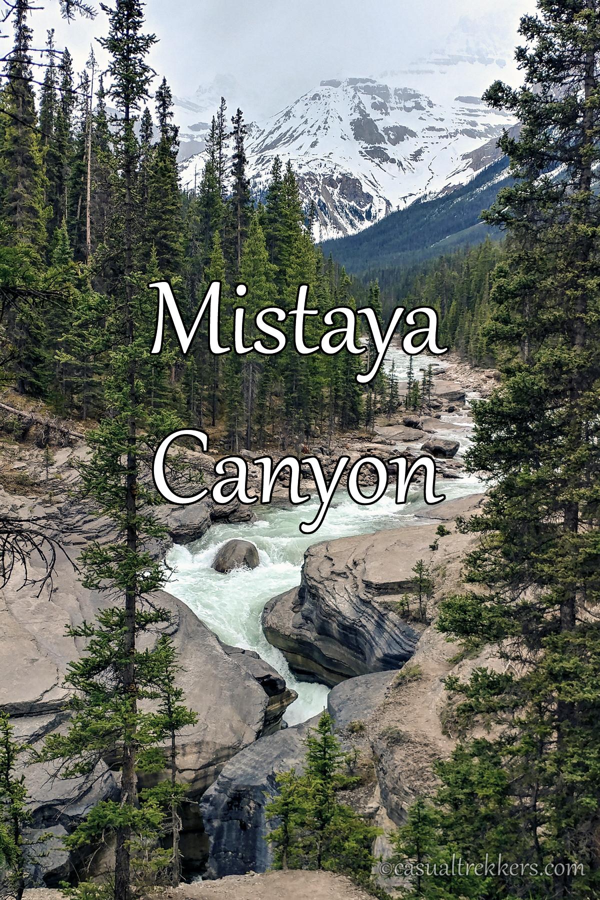Mistaya Canyon