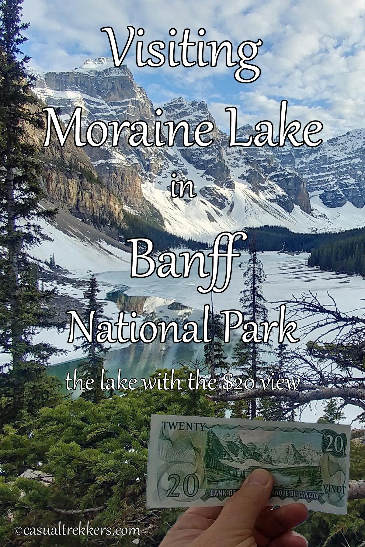 Moraine Lake - The Twenty Dollar View