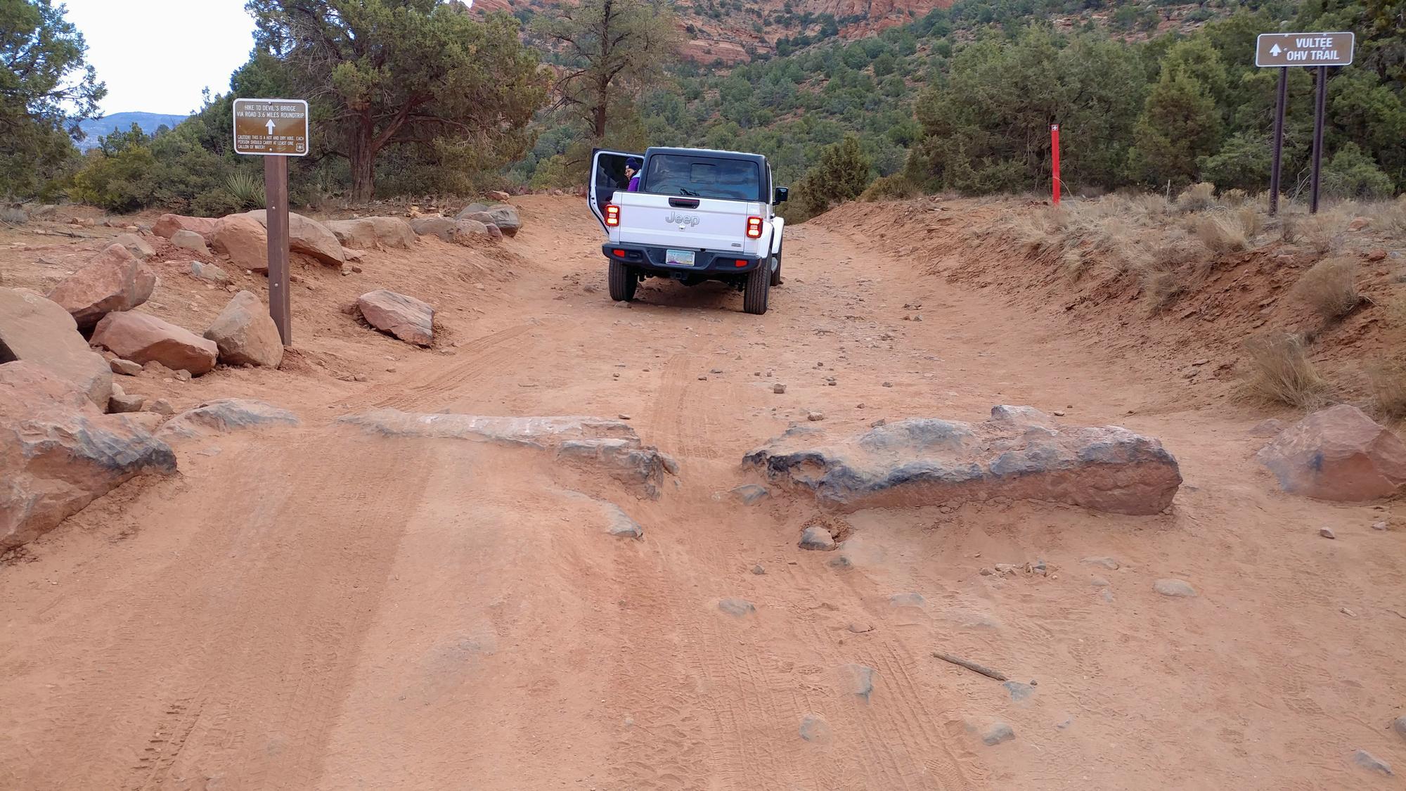 Jeep Bottomed Out At Devils Bridge