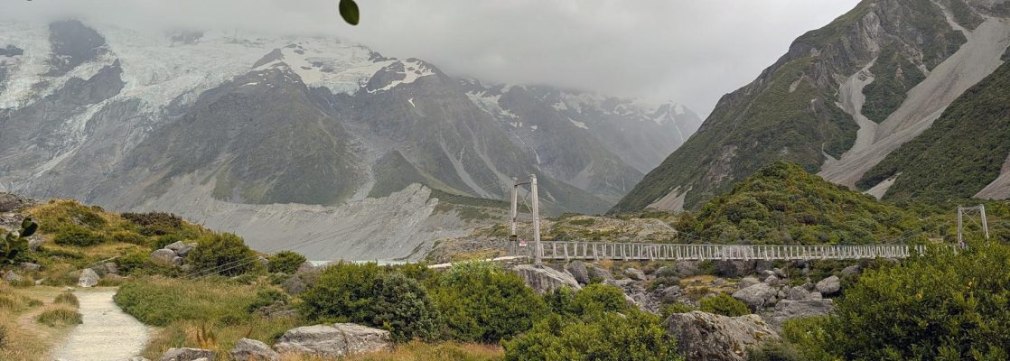 Hooker Valley Track - First Bridge
