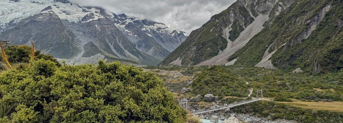 Hooker Valley Track - First Bridge