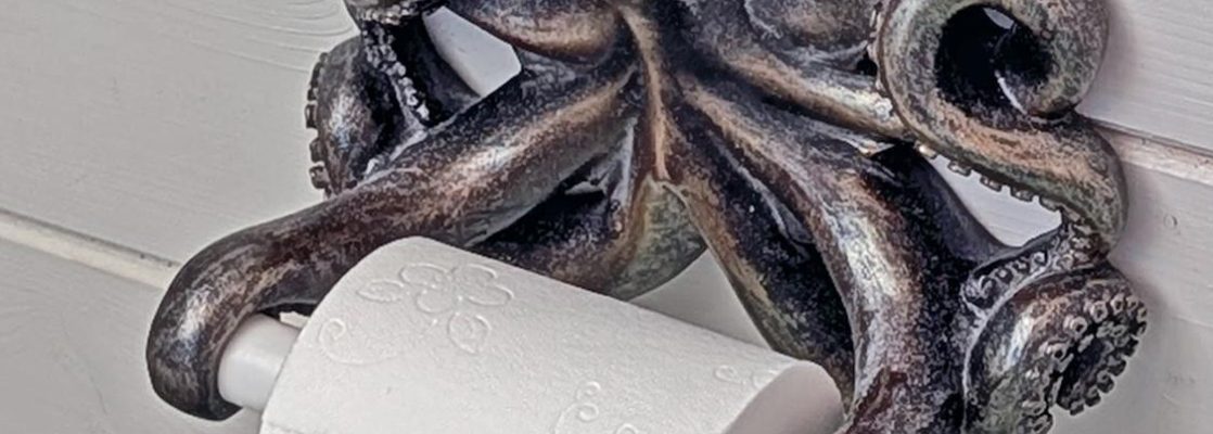 Saltfire Pottery Toilet Paper Holder- Fogo Island